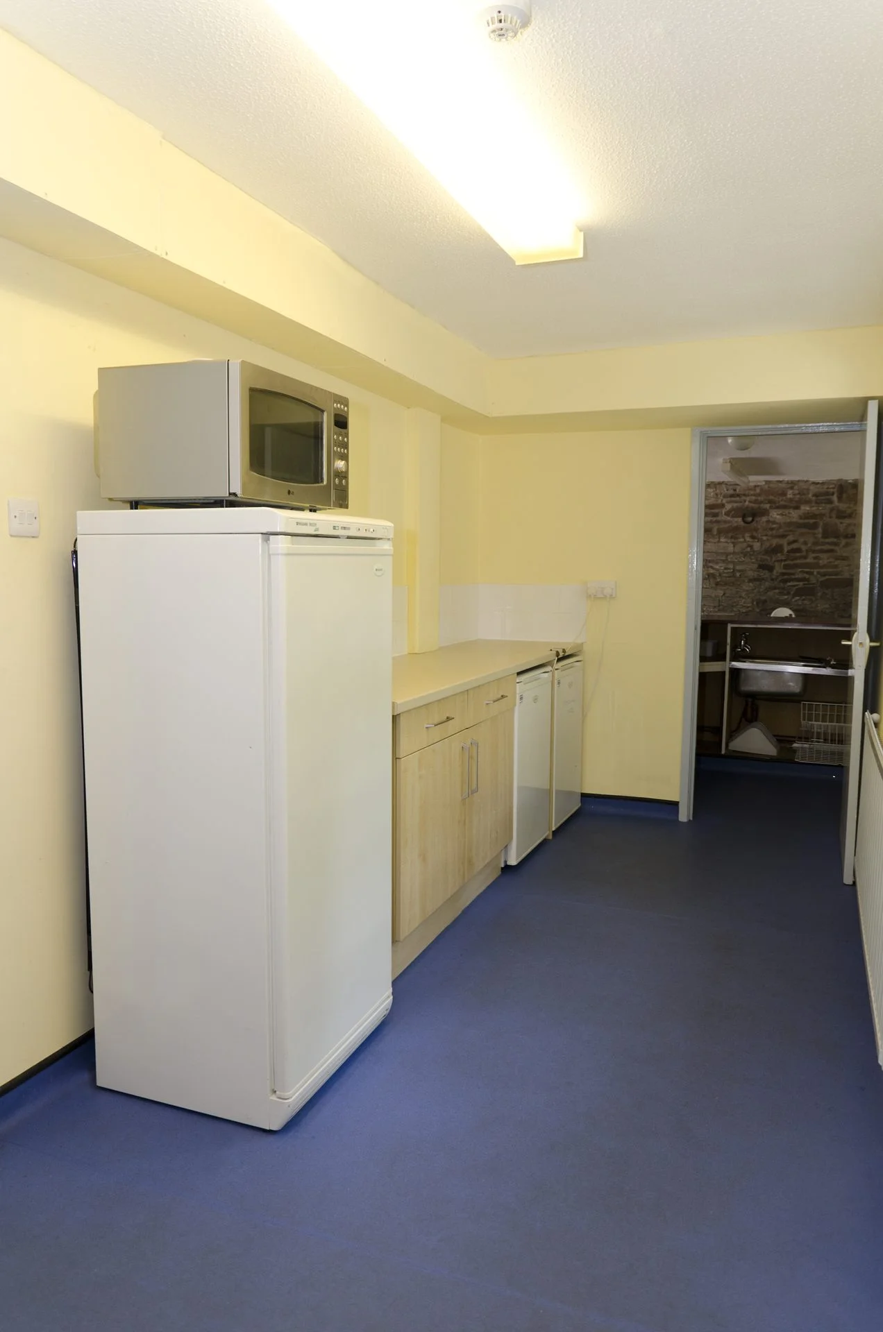 Kitchen storage and fridges